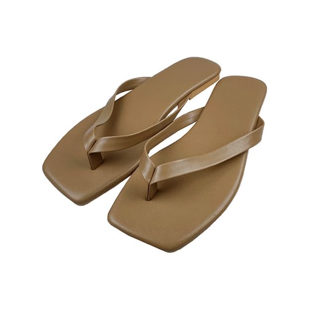 Plain Flip Flops