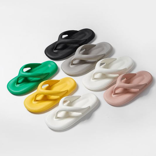 Unisex Plain Flip Flops