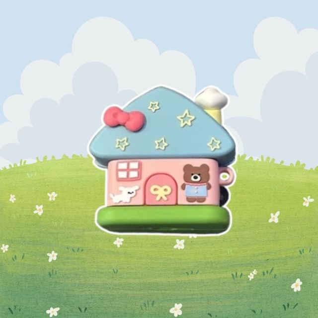 House Apple AirPods / Pro Earphone Case Skin / Charm / Set