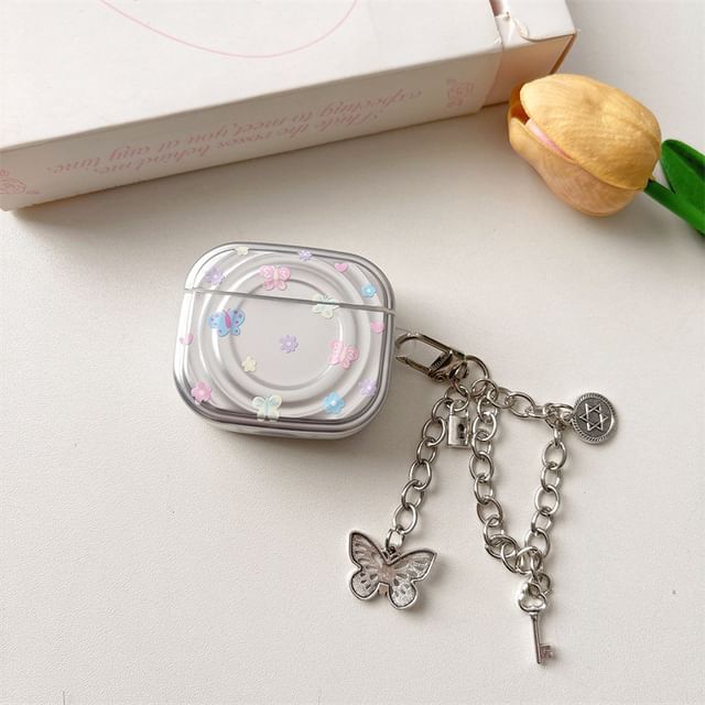 Butterfly AirPods Earphone Case Skin / Charm / Set
