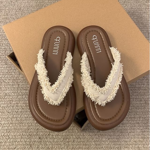 Frayed Flip Flops