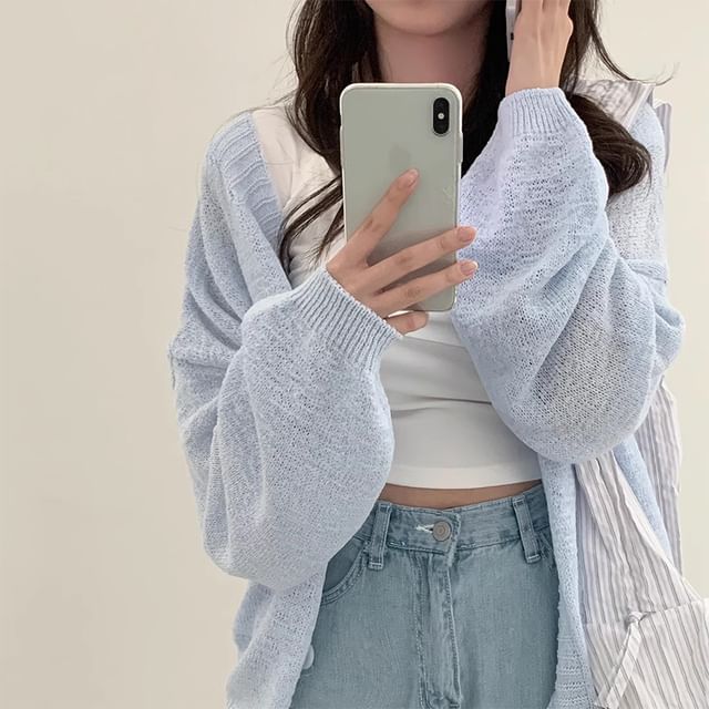 Button-Up Cardigan
