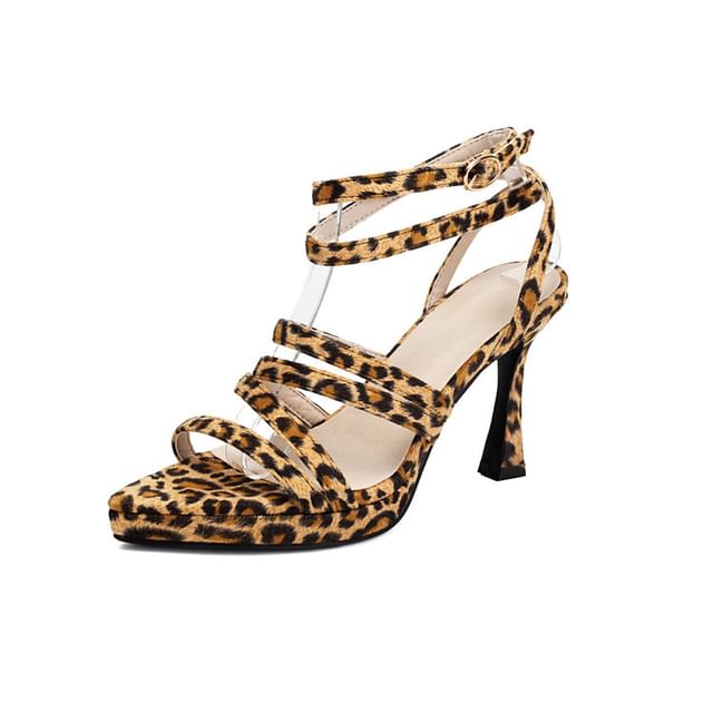 Ankle Strap Strappy High Heel Sandals