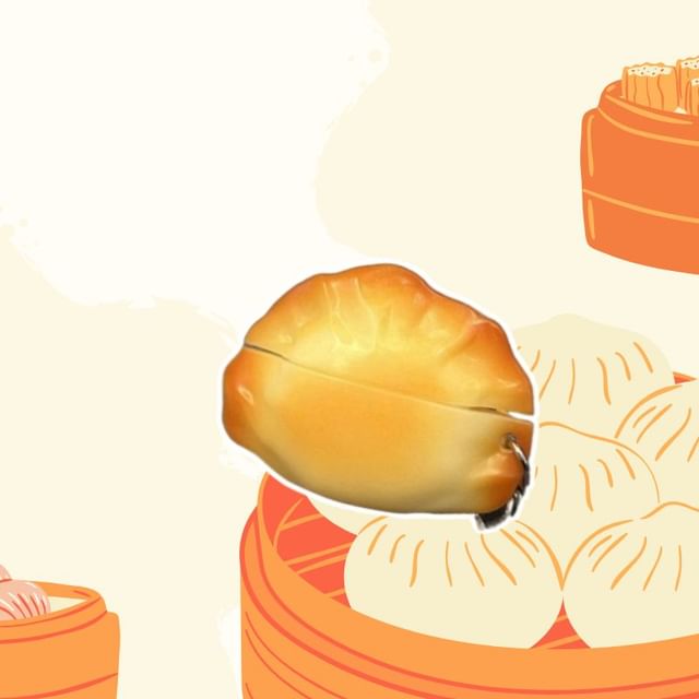 Dumpling Apple AirPods / Pro Earphone Case Skin / Charm / Set