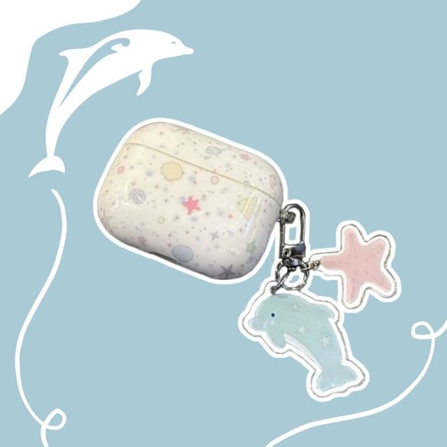 Ocean AirPods Earphone Case Skin / Charm / Set