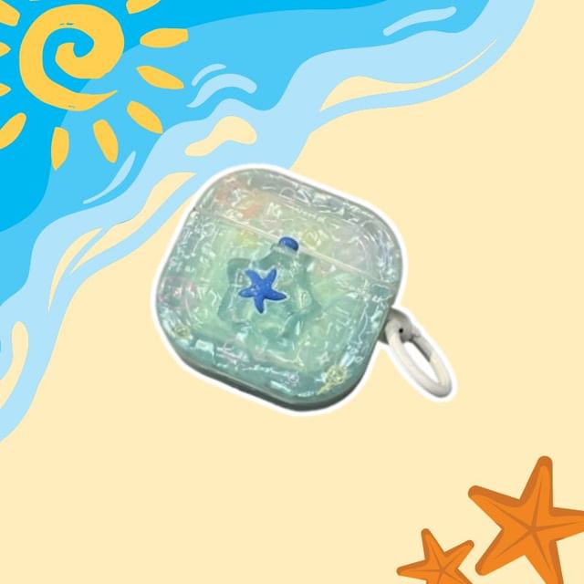 Starfish AirPods Earphone Case Skin / Strap / Set