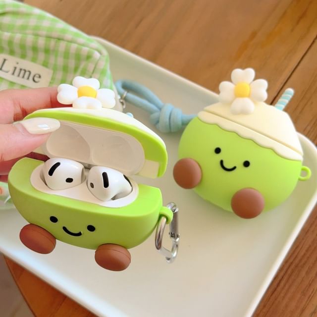 Floral Coconut Apple AirPods / Pro Earphone Case Skin