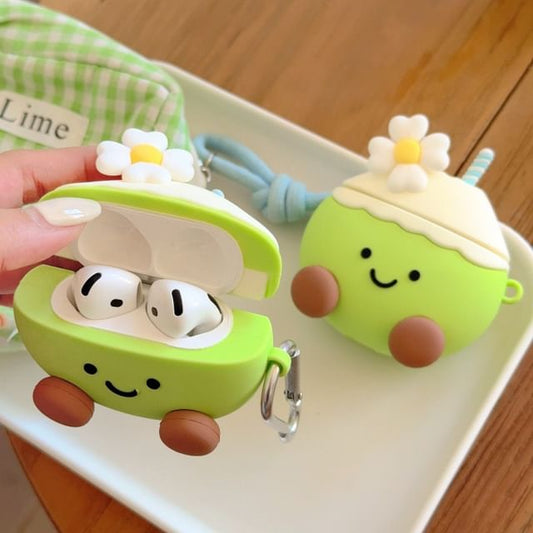 Floral Coconut Apple AirPods / Pro Earphone Case Skin