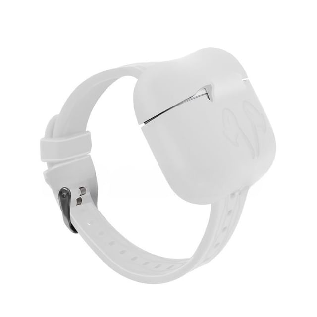Plain Silicone AirPods Earphone Case Skin Wristband