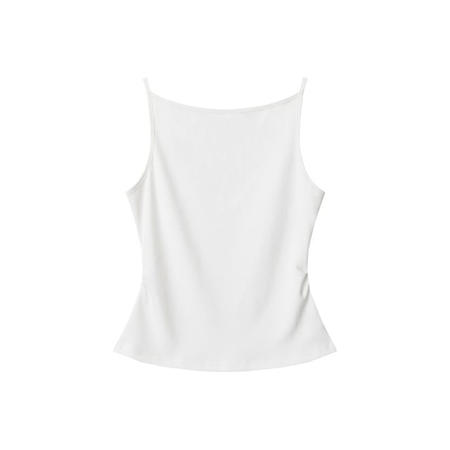 Plain Spaghetti-Strap Camisole Top