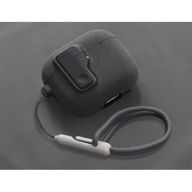 Plain Apple AirPods / Pro Earphone Case Skin with Phone Stand