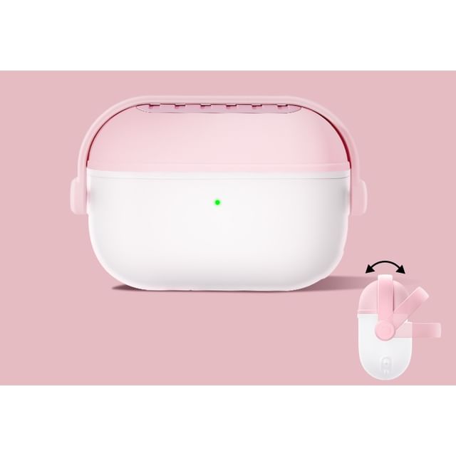 Two-Tone Apple AirPods / Pro Earphone Case Skin with Dust Cover