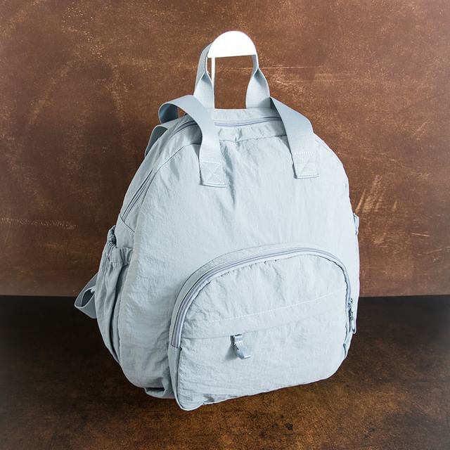 Plain Canvas Backpack