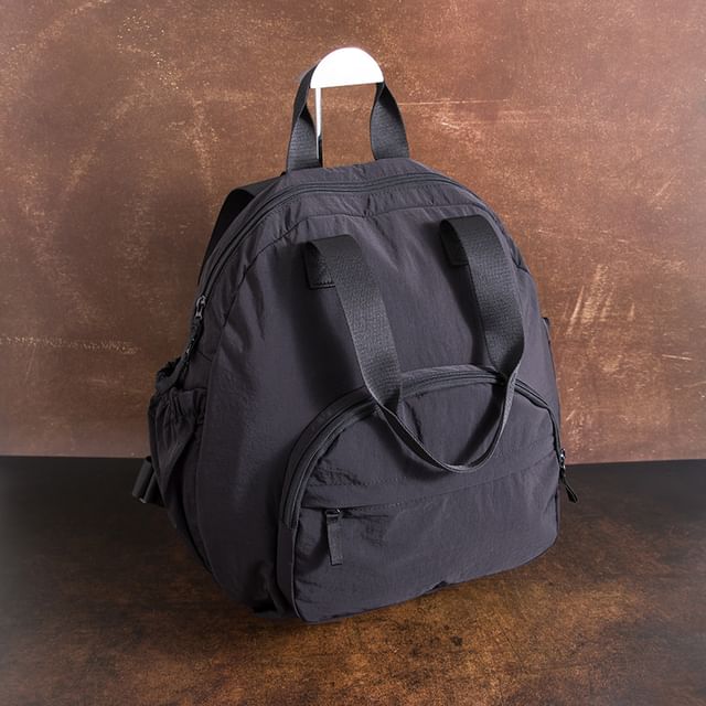 Plain Canvas Backpack