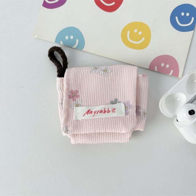 Bow Print Airpod Earphone Case Skin