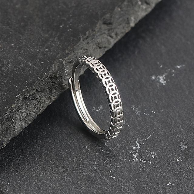 Coin Open Ring