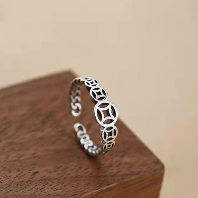 Coin Open Ring