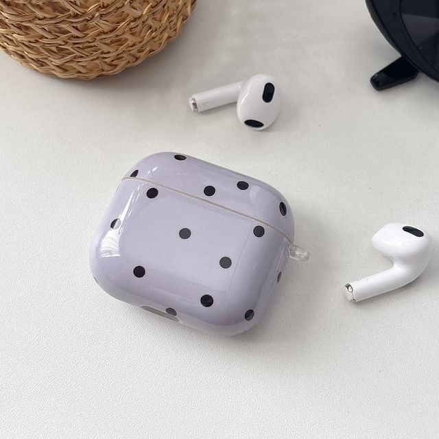 Polka Dot / Geometric Bead Polka Dot Apple AirPods / Pro Earphone Case Skin