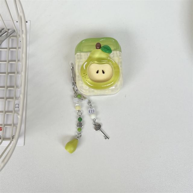 Pear Apple AirPods / Pro Earphone Case Skin / Charm / Set