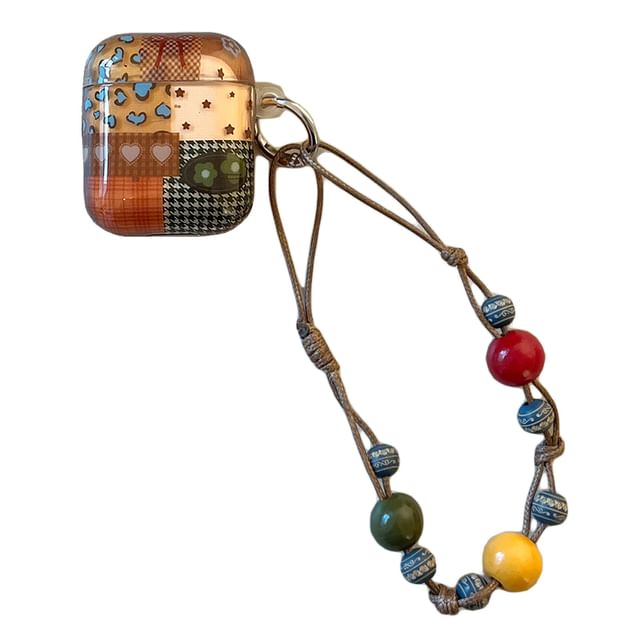 Print Panel Apple AirPods / Pro Earphone Case Skin / Strap / Set