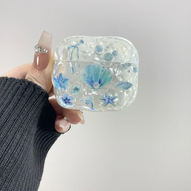 Shell Apple AirPods / Pro Earphone Case Skin / Charm / Set