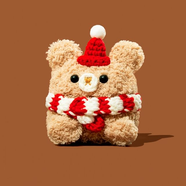 Penguin Chenille Apple AirPods / Pro Earphone Case Skin (Various Designs)