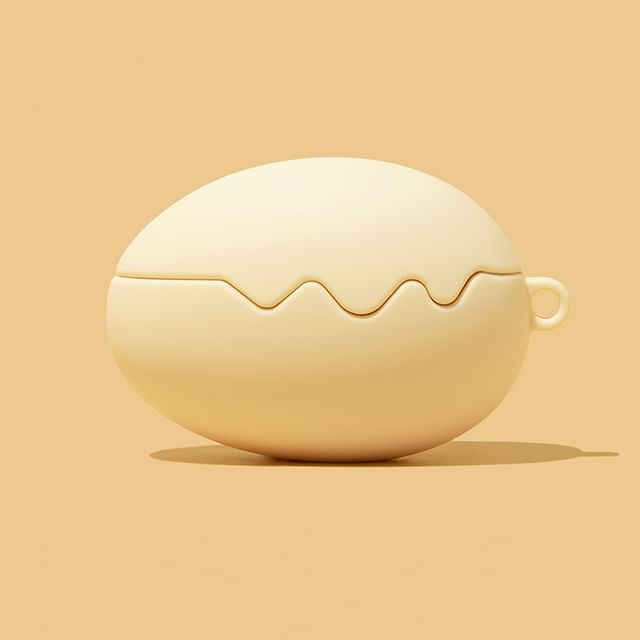 Egg Apple AirPods / Pro Earphone Case Skin / Charm / Set