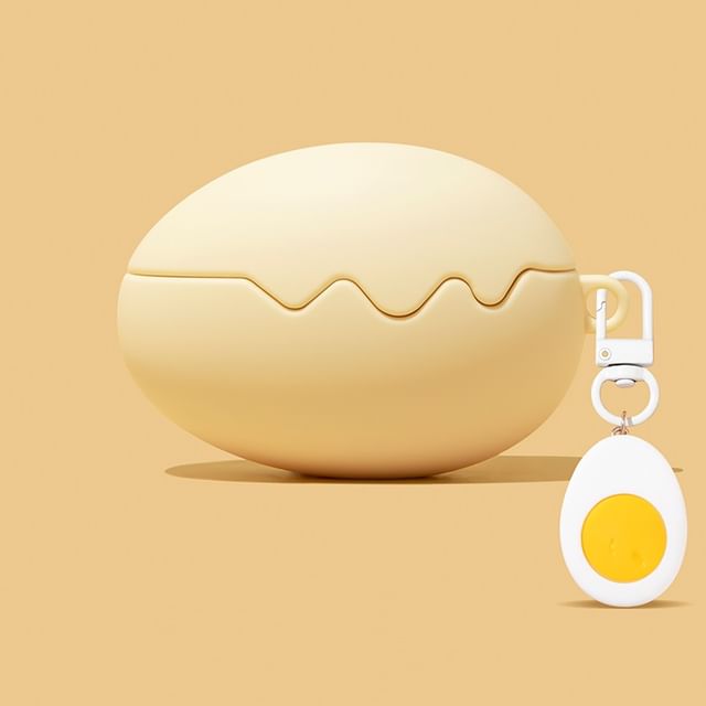 Egg Apple AirPods / Pro Earphone Case Skin / Charm / Set