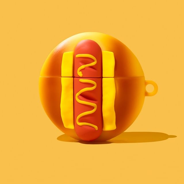 Hot Dog Apple AirPods / Pro Earphone Case Skin