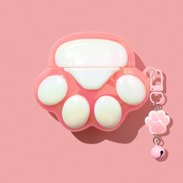 Cat Paw Apple AirPods / Pro Earphone Case Skin / Charm / Set