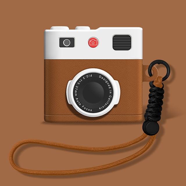 Vintage Camera Apple AirPods / Pro Earphone Case Skin / Strap / Set