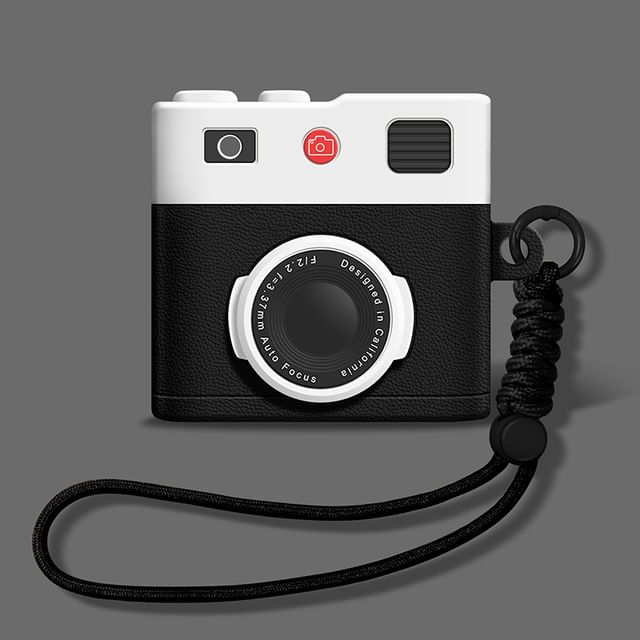 Vintage Camera Apple AirPods / Pro Earphone Case Skin / Strap / Set