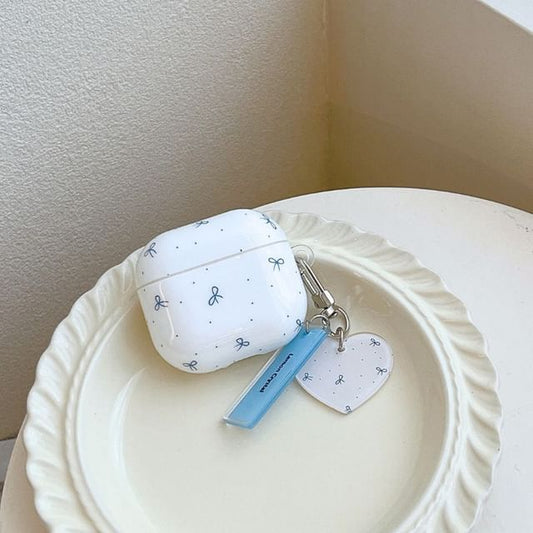 Bow Apple AirPods / Pro Earphone Case Skin / Charm / Set
