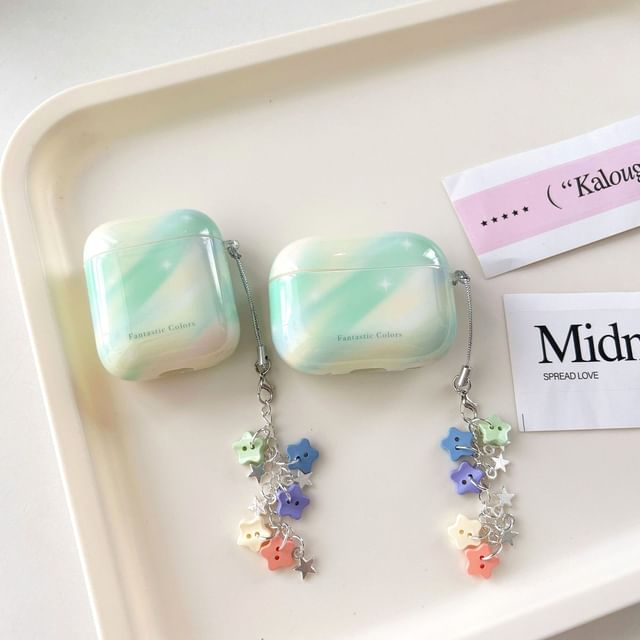 Print Apple AirPods / Pro Earphone Case Skin with Charm