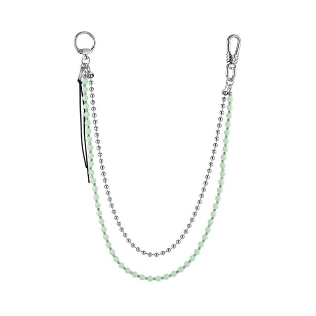 Stainless Steel Beaded Pants Chain (Various Designs)
