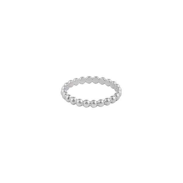 Stainless Steel Mother of Pearl / Beaded Ring / Set