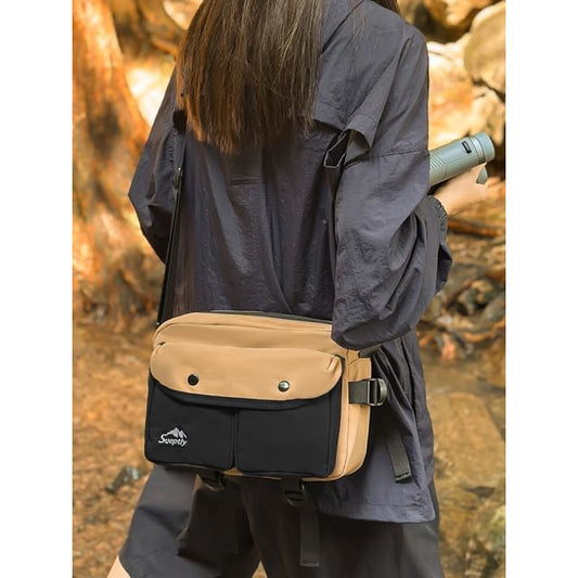 Multi-Pocket Crossbody Bag
