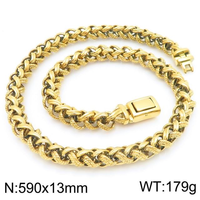Braided Chain Necklace