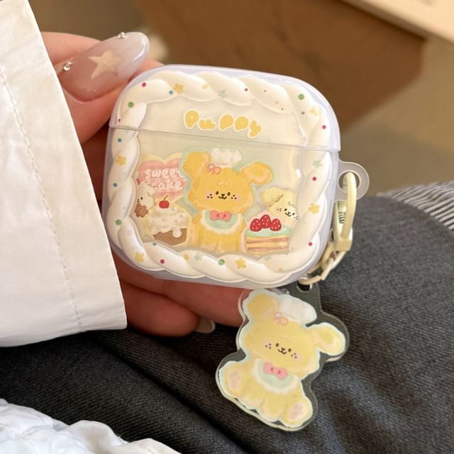 Dessert Dog Apple AirPods / Pro Earphone Case Skin with Charm