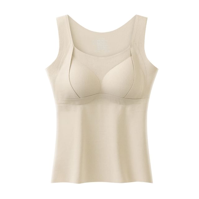 Sleeveless Thermal Camisole Top, Heat-Retaining Base Layer