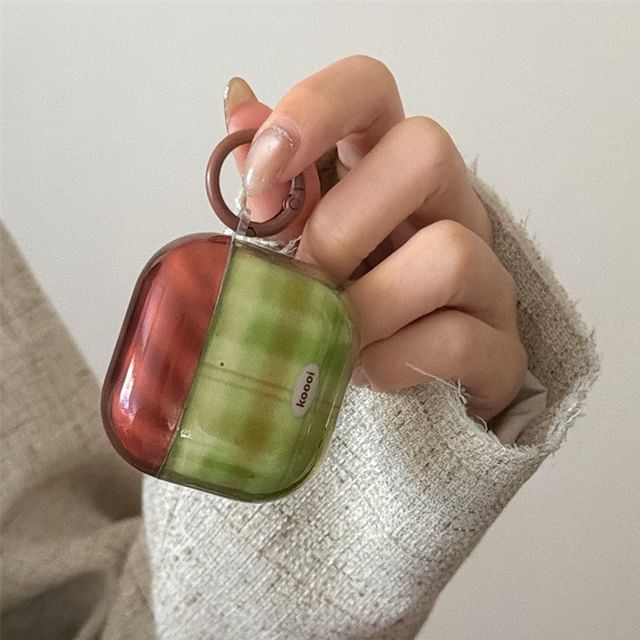 Plaid Apple AirPods / Pro Earphone Case Skin