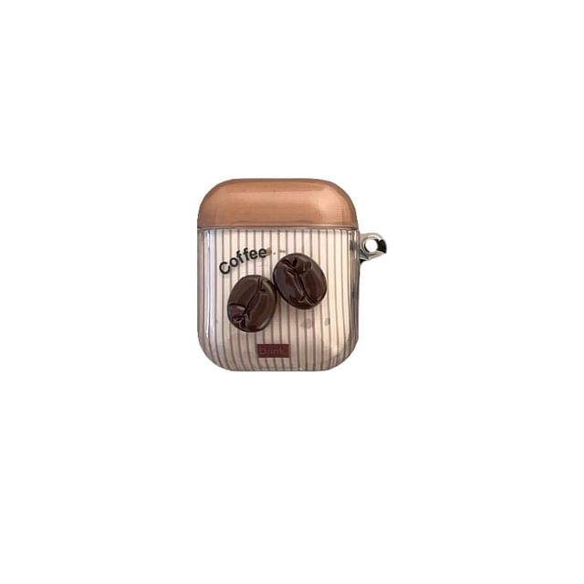 Coffee Bean Apple AirPods / Pro Earphone Case Skin / Strap / Set