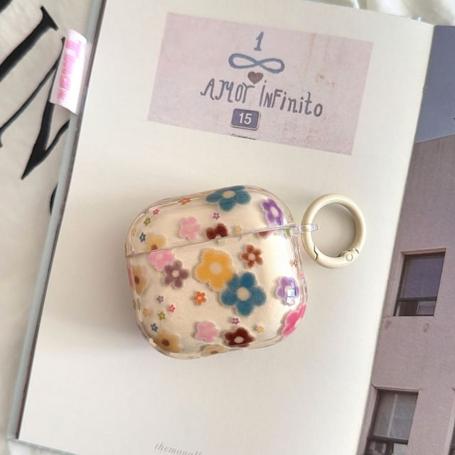 Floral Apple AirPods / Pro Earphone Case Skin