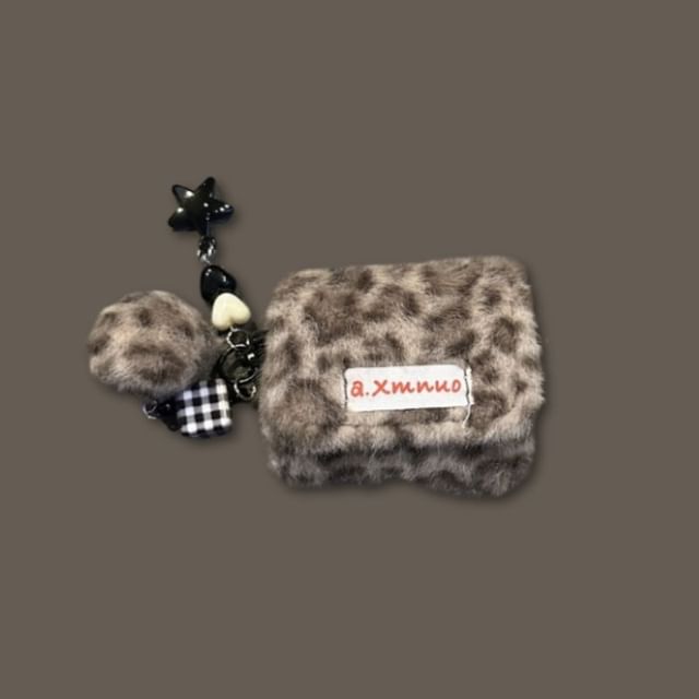 Leopard Patterned Flap Apple AirPods / Pro Earphone Case Skin