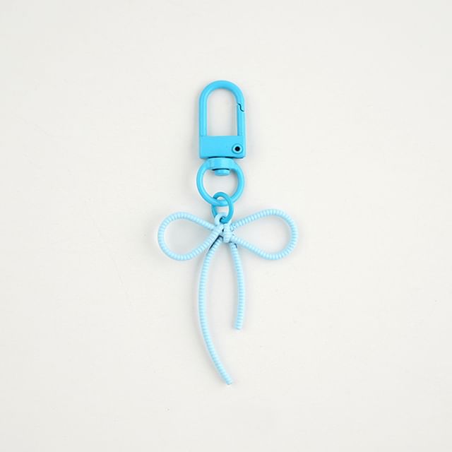 Bow Bag Charm Keyring