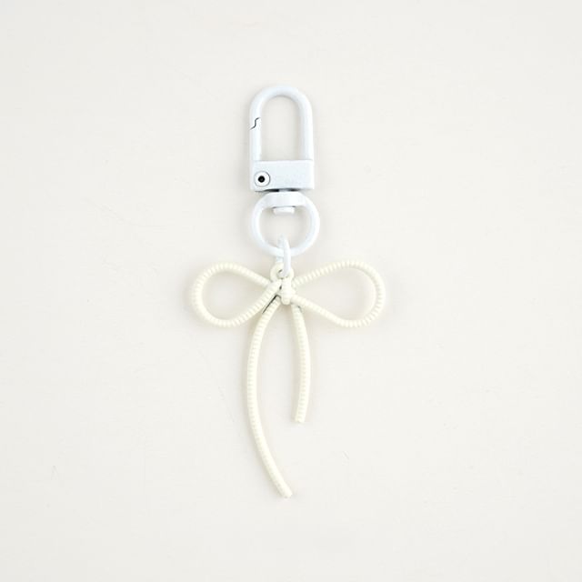 Bow Bag Charm Keyring