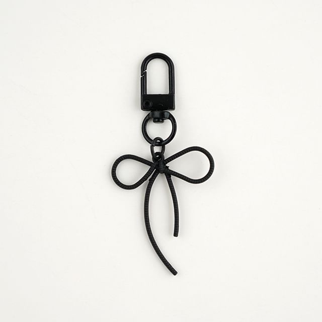 Bow Bag Charm Keyring