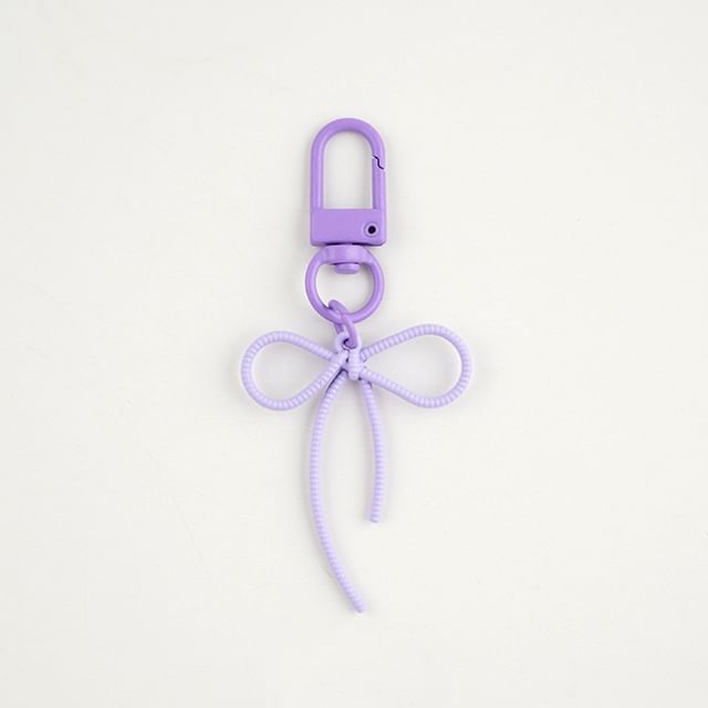 Bow Bag Charm Keyring