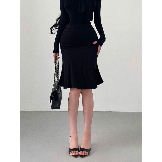 Mermaid Skirt High Waist