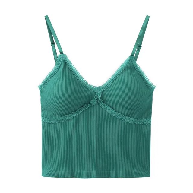 V-Neck Crop Cami